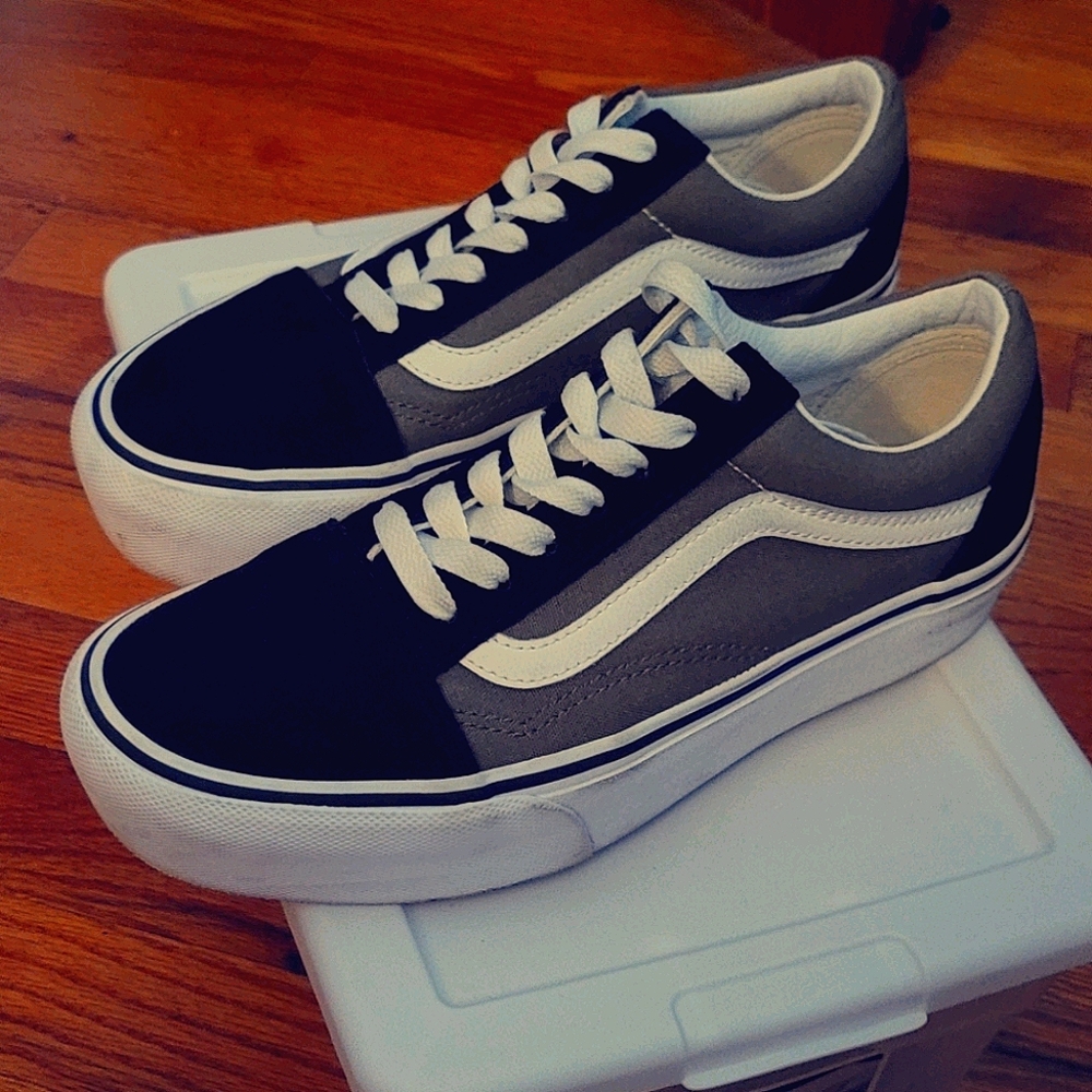 Vans wedge sneakers